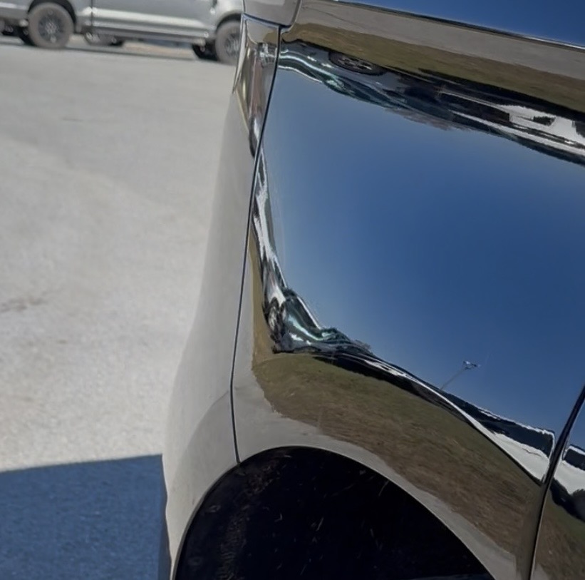 After dent repair