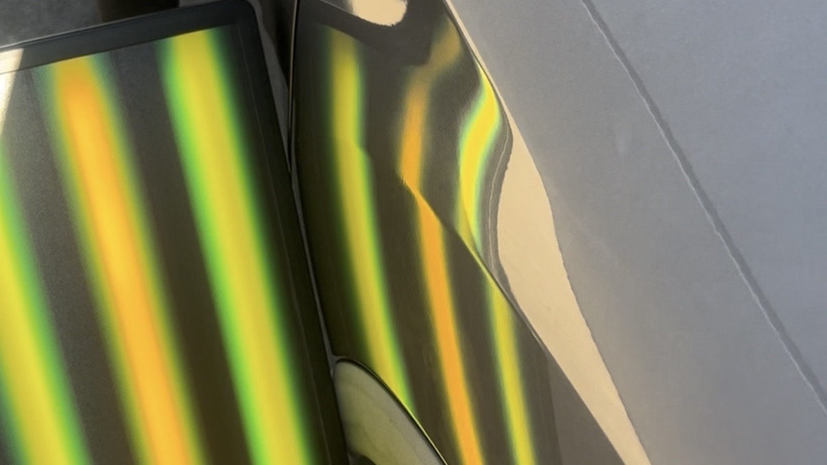 After dent repair